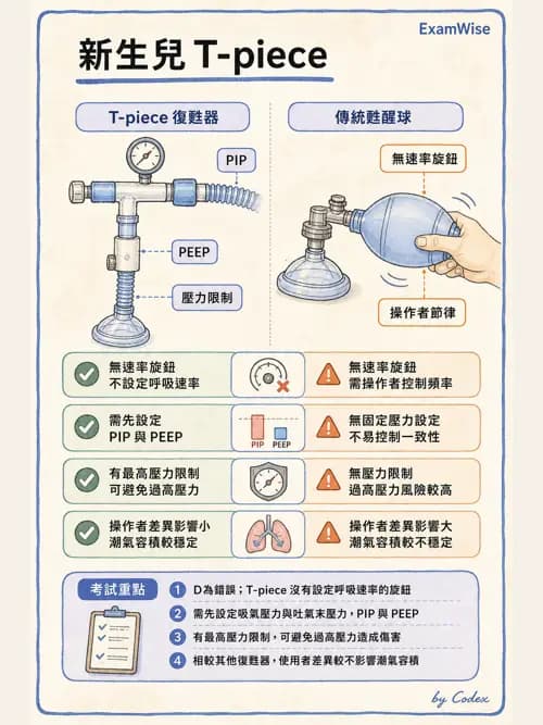 呼吸治療師 - 小兒相關重症 - AI 圖文解析預覽