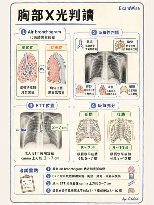 呼吸治療師 - 病人評估與衛教 - AI 圖文解析預覽