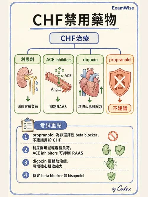呼吸治療師 - 心臟血管藥物 - AI 圖文解析預覽