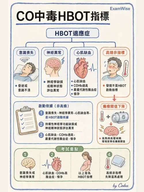 呼吸治療師 - 高壓氧治療 - AI 圖文解析預覽