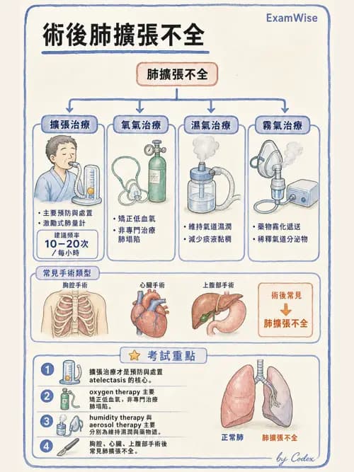 呼吸治療師 - 痰液清除與擴張治療 - AI 圖文解析預覽