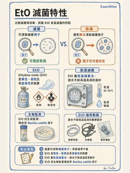 呼吸治療師 - 感染管制與職業安全 - AI 圖文解析預覽