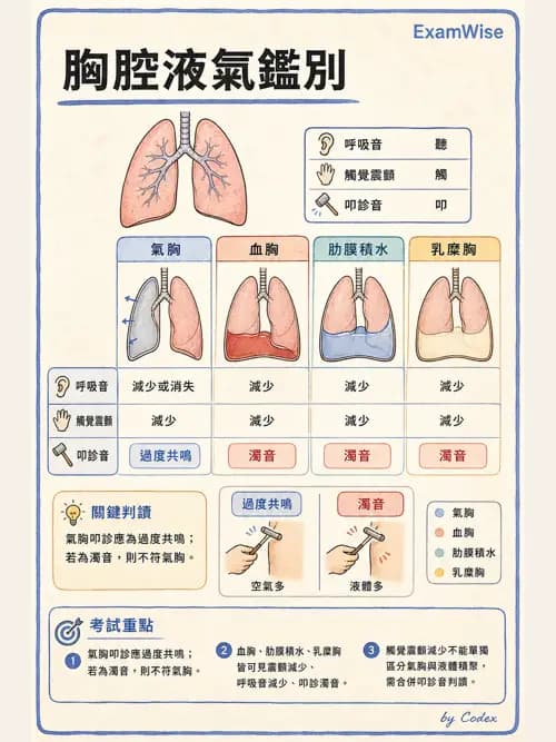 呼吸治療師 - 呼吸治療臨床作業與身體評估 - AI 圖文解析預覽