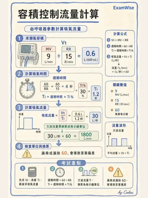 呼吸治療師 - 呼吸機械力學監測 - AI 圖文解析預覽
