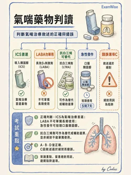 呼吸治療師 - 慢性氣道疾病 - AI 圖文解析預覽