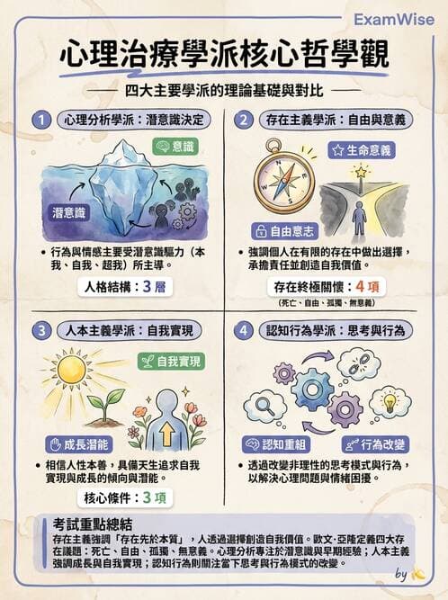 護理師 - 治療性溝通與護病關係 - AI 圖文解析預覽