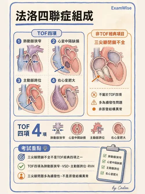 呼吸治療師 - 心臟與循環解剖 - AI 圖文解析預覽