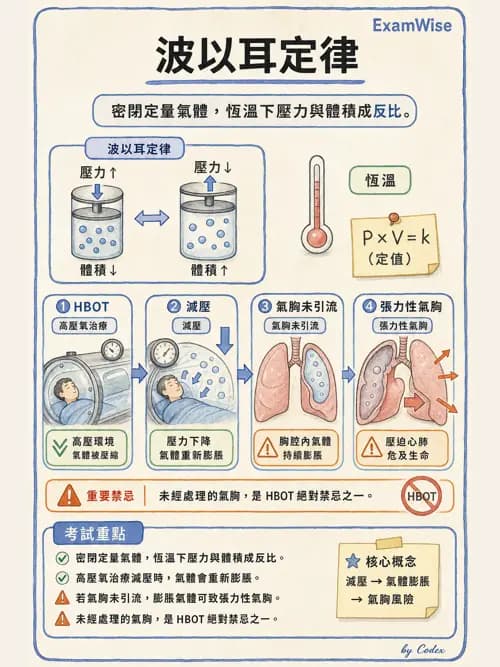 呼吸治療師 - 氣體物理學 - AI 圖文解析預覽