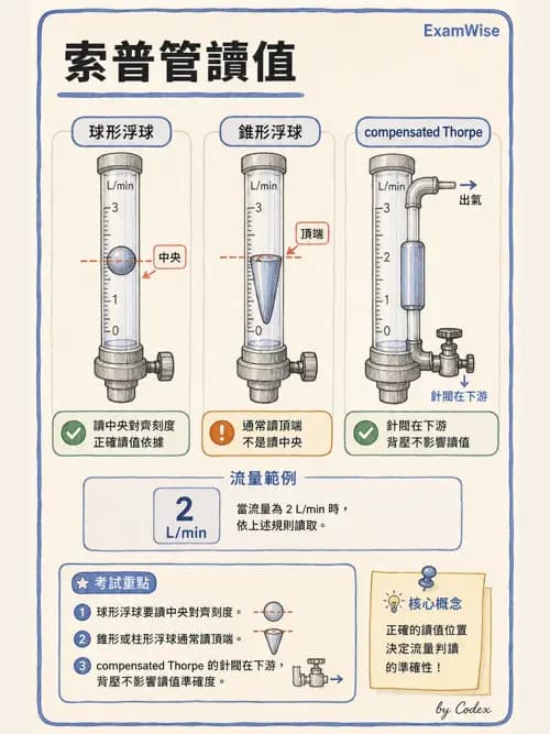呼吸治療師 - 醫療氣體製造與儲存 - AI 圖文解析預覽