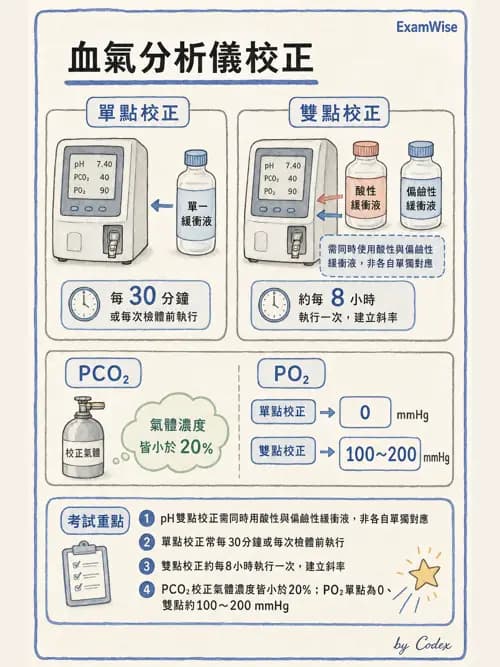 呼吸治療師 - 動脈血氣體分析設備 - AI 圖文解析預覽