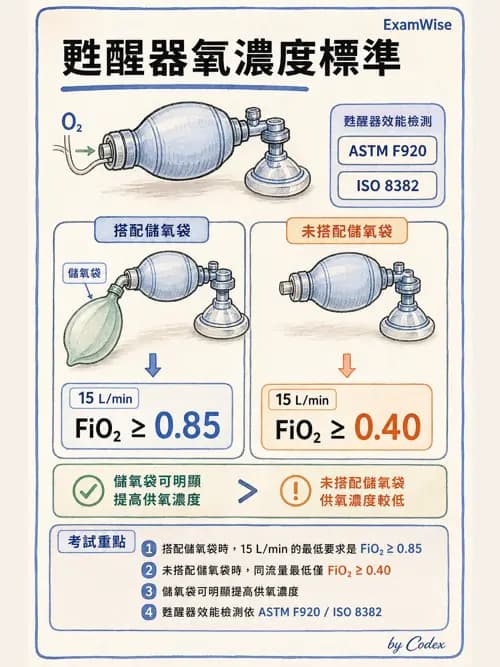 呼吸治療師 - 甦醒器設備 - AI 圖文解析預覽