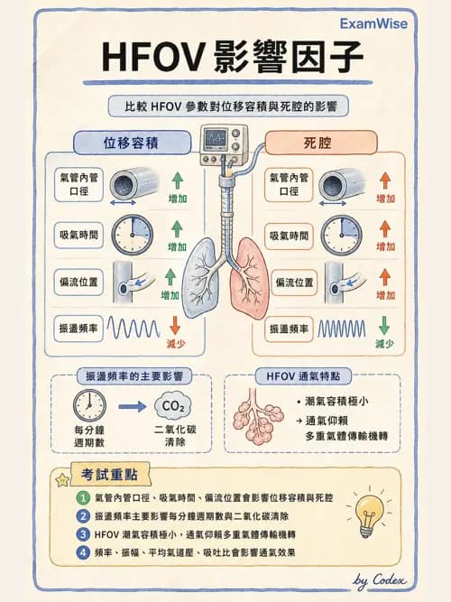 呼吸治療師 - 呼吸器設計與通氣模式 - AI 圖文解析預覽