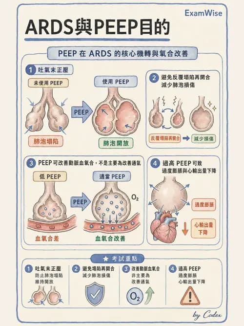 呼吸治療師 - 臨床設定、參數調整與脫離 - AI 圖文解析預覽