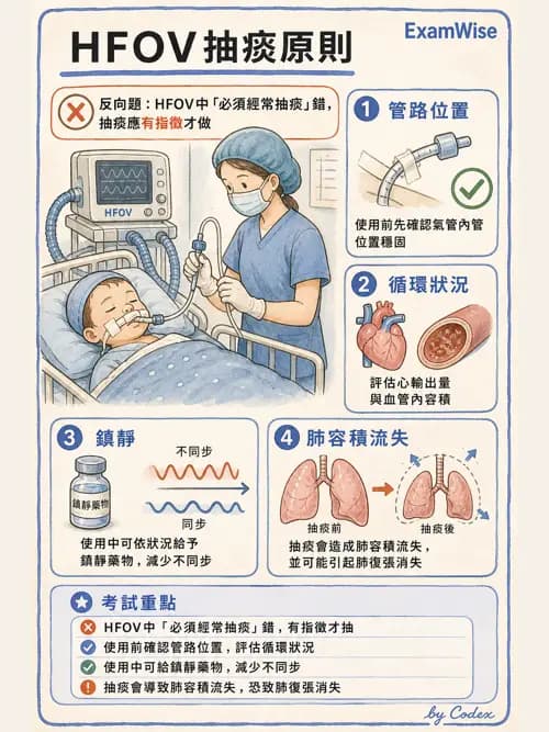呼吸治療師 - 小兒呼吸器支持 - AI 圖文解析預覽