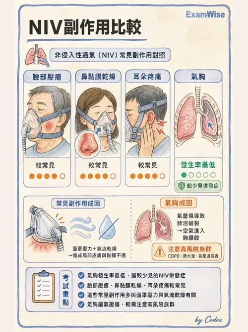 呼吸治療師 - 非侵襲性與居家通氣 - AI 圖文解析預覽