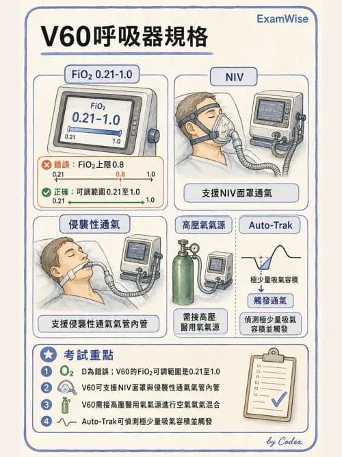 呼吸治療師 - 非侵襲性與居家通氣 - AI 圖文解析預覽