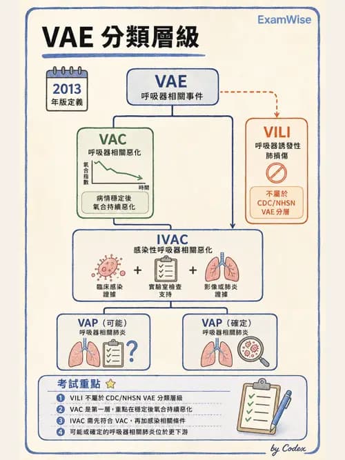 呼吸治療師 - 呼吸器併發症與感染 - AI 圖文解析預覽