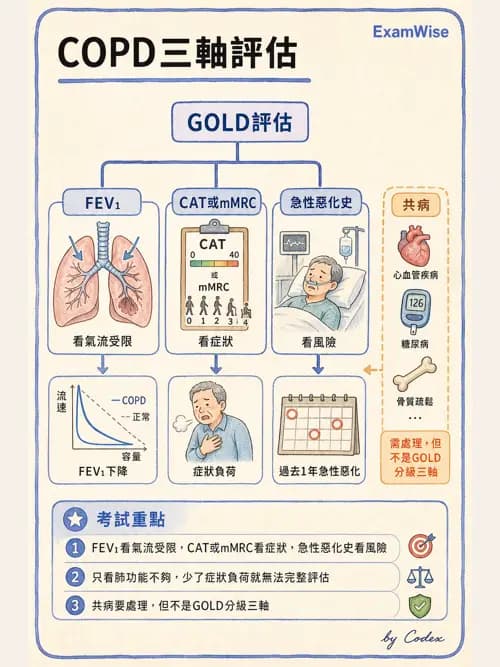 呼吸治療師 - 慢性氣道疾病 - AI 圖文解析預覽