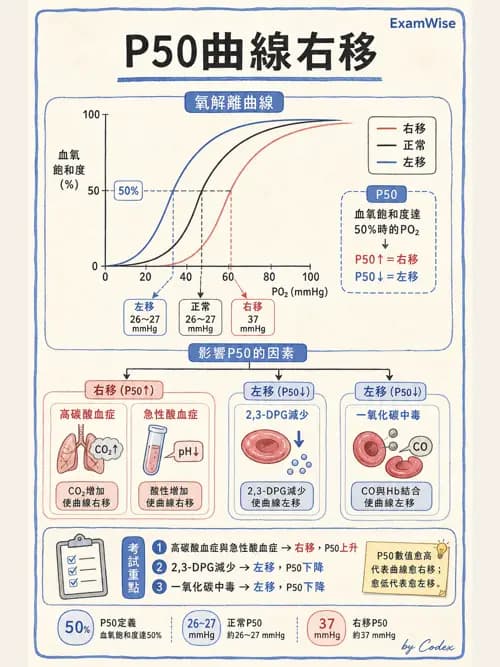 呼吸治療師 - 動脈血液氣體分析與氧合評估 - AI 圖文解析預覽