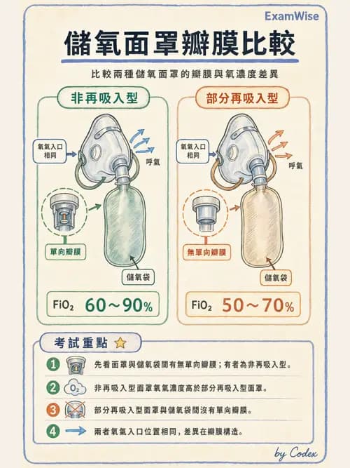 呼吸治療師 - 氣體輸送系統與氧氣治療 - AI 圖文解析預覽