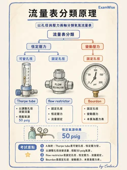 呼吸治療師 - 醫療氣體製造與儲存 - AI 圖文解析預覽