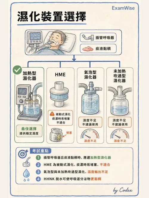 呼吸治療師 - 濕氣治療設備 - AI 圖文解析預覽