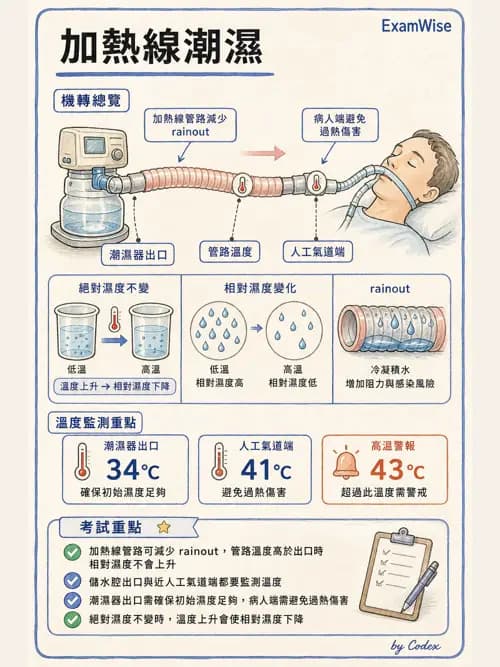 呼吸治療師 - 濕氣治療設備 - AI 圖文解析預覽