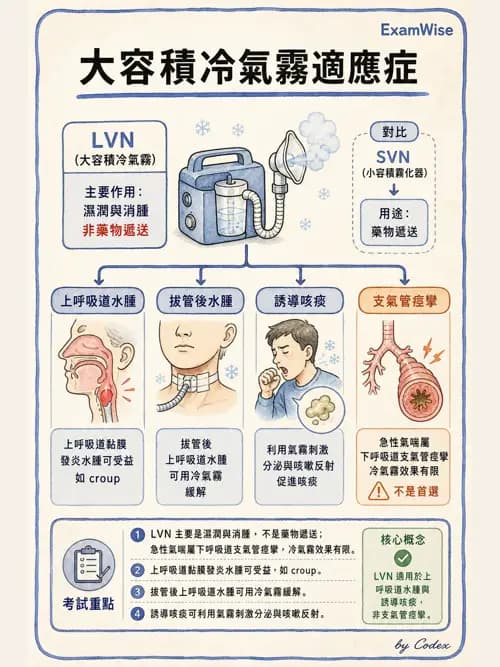 呼吸治療師 - 吸入性藥物噴霧設備 - AI 圖文解析預覽