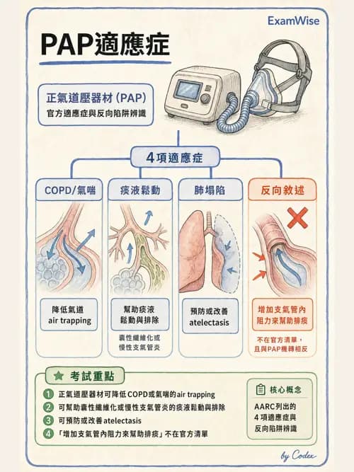 呼吸治療師 - 胸部擴張與物理治療設備 - AI 圖文解析預覽
