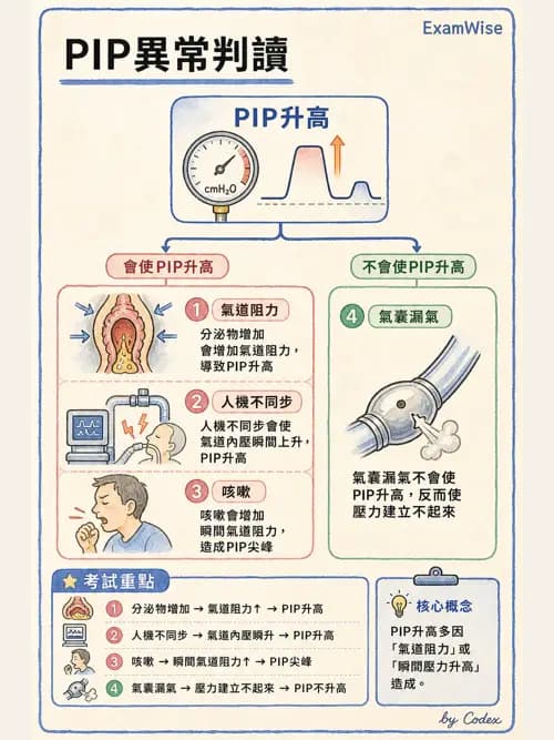 呼吸治療師 - 呼吸器圖形判讀與故障排除 - AI 圖文解析預覽