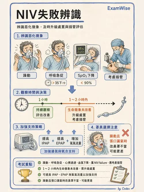 呼吸治療師 - 非侵襲性與居家通氣 - AI 圖文解析預覽