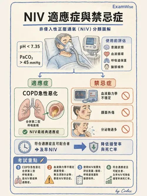 呼吸治療師 - 非侵襲性與居家通氣 - AI 圖文解析預覽