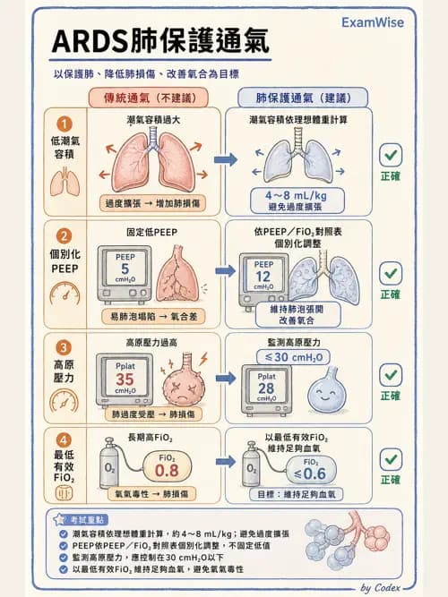 呼吸治療師 - ARDS與呼吸衰竭 - AI 圖文解析預覽