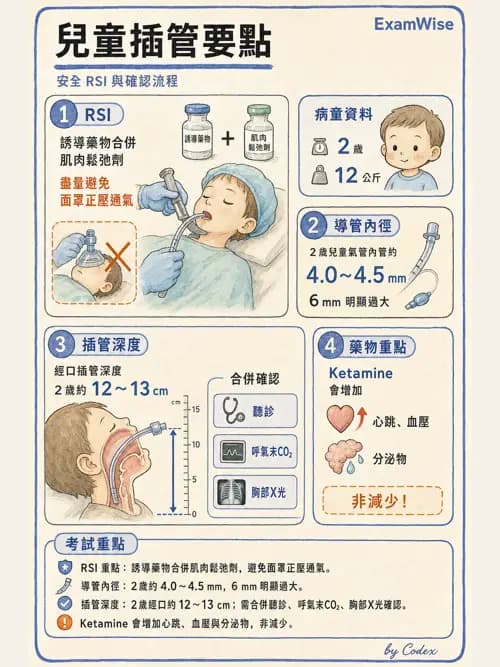 呼吸治療師 - 小兒相關重症 - AI 圖文解析預覽