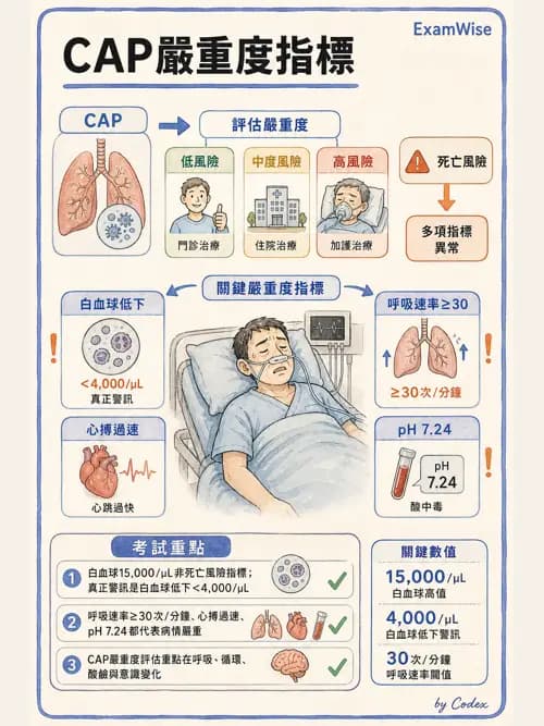 呼吸治療師 - 感染性肺疾 - AI 圖文解析預覽