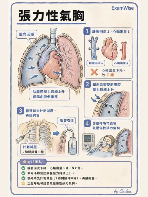 呼吸治療師 - 外力傷害與胸廓病變 - AI 圖文解析預覽