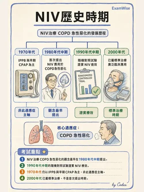 呼吸治療師 - 呼吸治療演進與角色 - AI 圖文解析預覽