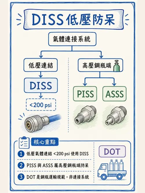 呼吸治療師 - 氣體輸送系統與氧氣治療 - AI 圖文解析預覽