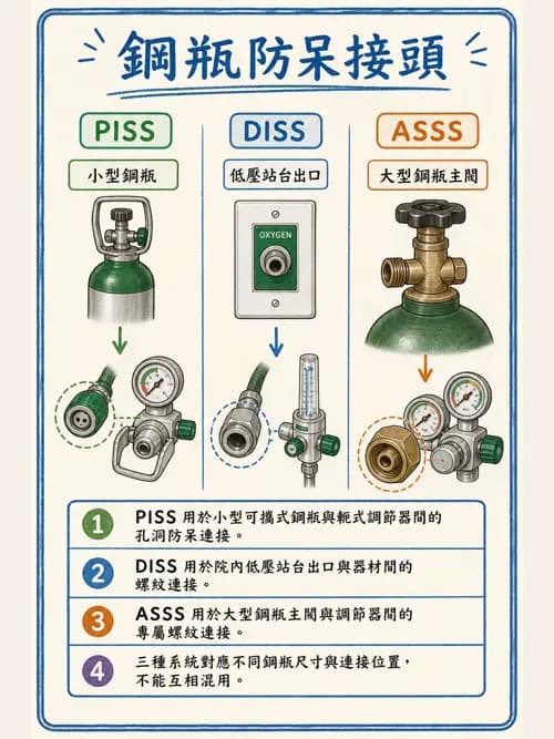 呼吸治療師 - 醫療氣體製造與儲存 - AI 圖文解析預覽