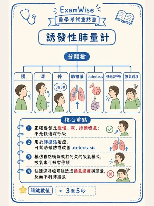 呼吸治療師 - 胸部擴張與物理治療設備 - AI 圖文解析預覽
