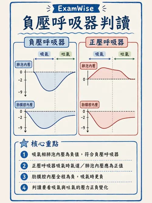 呼吸治療師 - 呼吸器設計與通氣模式 - AI 圖文解析預覽