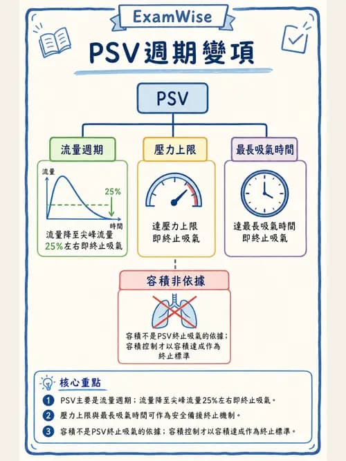呼吸治療師 - 呼吸器設計與通氣模式 - AI 圖文解析預覽