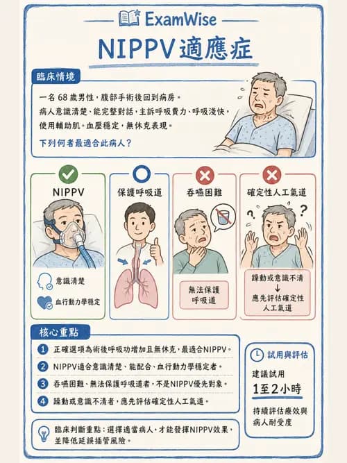 呼吸治療師 - 非侵襲性與居家通氣 - AI 圖文解析預覽