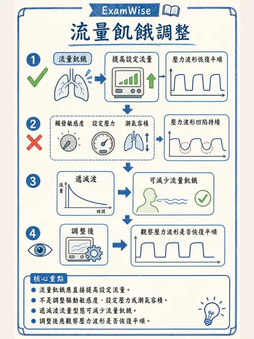 呼吸治療師 - 呼吸器圖形判讀與故障排除 - AI 圖文解析預覽