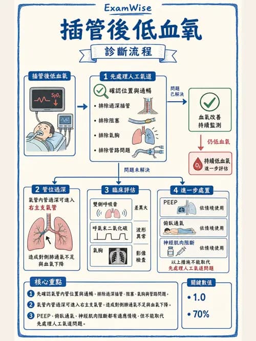 呼吸治療師 - 心臟疾病與COPD重症 - AI 圖文解析預覽