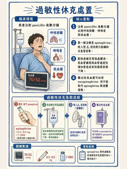 呼吸治療師 - 休克、敗血症與多器官衰竭 - AI 圖文解析預覽