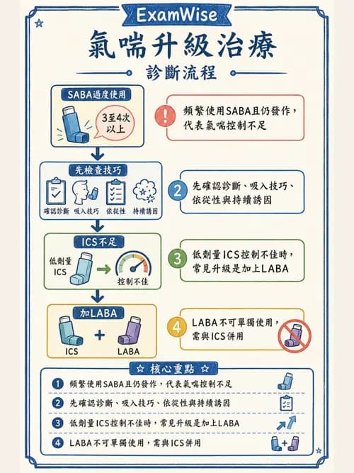 呼吸治療師 - 慢性氣道疾病 - AI 圖文解析預覽