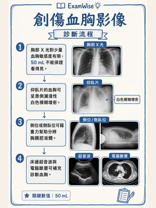 呼吸治療師 - 外力傷害與胸廓病變 - AI 圖文解析預覽