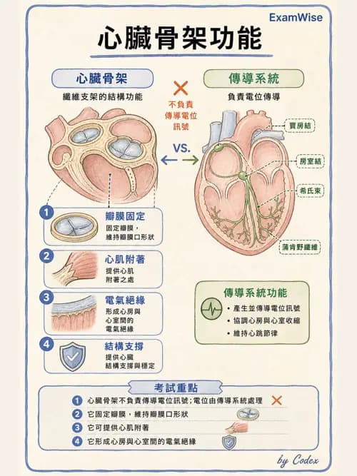 呼吸治療師 - 心臟與循環解剖 - AI 圖文解析預覽