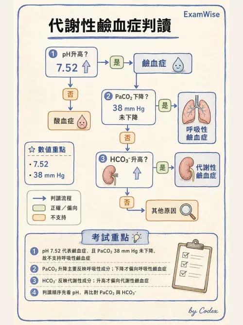 呼吸治療師 - 酸鹼平衡與腎臟生理 - AI 圖文解析預覽